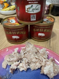 Мясо тушёное Свинина "Ладус" Йодис 525 фото от покупателей 5