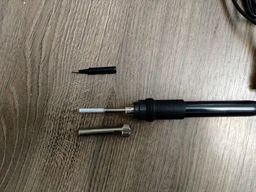 Паяльний набір з ЖК дисплеєм JCD 908S 80W в футлярі + паяльна станція Чорний (sv00411) фото від покупців 9