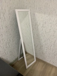 Зеркало напольное Фацет Insingl XS Белое 150*39 см. ISXSW фото от покупателей 10