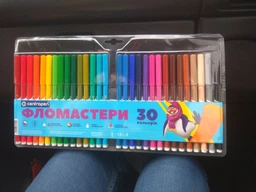 Набор фломастеров Centropen Colour World 10 шт (7550/10 ТП) фото от покупателей 3