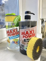 Средство для мытья посуды Maxi Power Черный уголь 1 л (4823098411796) фото от покупателей 9