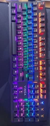 Клавіатура Vinga KBGM160 LED Outemu Blue USB Black (KBGM160 Black) фото від покупців 3