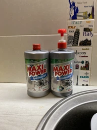 Засіб для миття посуду MAXI POWER 1л запаска Платина