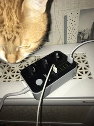 Мережевий фільтр-подовжувач з підсвічуванням LDNIO SE3631 (6USB, 3 Розетки 220V, 3.4A, 1.6m, швидка зарядка) - Чорний та білий фото від покупців 5