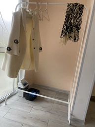 Вешалка для одежды IKEA MULIG МУЛІГ, белая, 601.794.34 фото от покупателей 4