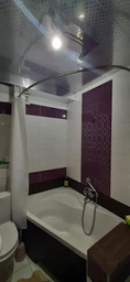 Карниз для ванной Комфорт полукруглый 150×100 фото от покупателей 2