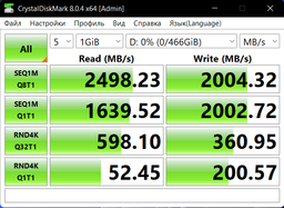 Твердотельный накопитель SSD M.2 Crucial 1TB NVMe PCIe 3.0 x4 P2 2280 (CT1000P2SSD8)