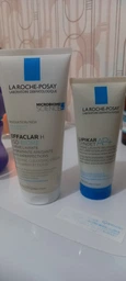 Очищающий успокаивающий увлажняющий крем-гель Эфаклар La Roche-Posay Effaclar H Iso-Biome для обезвоженной чувствительной кожи лица и тела, склонной к недостаткам 200 мл (3337875777759) фото от покупателей 3