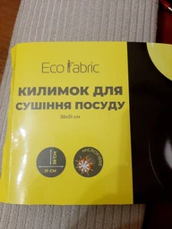 Коврик для сушки посуды Ecofabric 38 х 51 см Синий (EF-3851-DB) фото от покупателей 5
