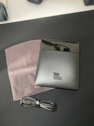 Портативна батарея Powerbank Baseus Blade High Power Digital Display Quick Charge 20000 mAh 100W PPBL000201 Black фото від покупців 8