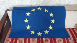 Прапор ЄС Прапорець нейлон 90см х 135см