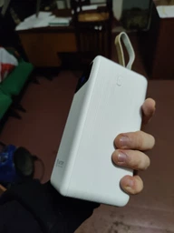Power Bank iBattery YM-322DX із вбудованим кабелем та ліхтариком на 80000 mAh red фото від покупців 1