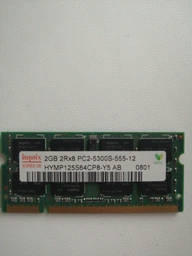 пам'ять Hynix DDR2 SO-Dimm 2GB DDR667 (HYMP125S64CP8-Y5) фото от покупателей 3