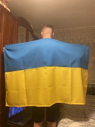 Прапор України Bookopt габардин 90*135 см BK3025 фото от покупателей 16