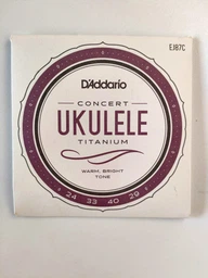 Струны для укулеле DAddario EJ87C Titanium Ukulele Concert фото от покупателей 2