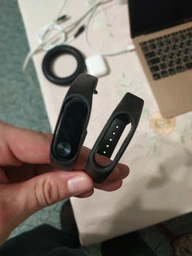 Ремешок силиконовый Anchor для Xiaomi Mi Band 4/ Band 3 Серый КОД:29763 фото от покупателей 2