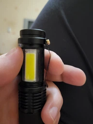 Ліхтар Bailong BL-525 COB + USB (акумуляторний ) IS3) фото від покупців 1
