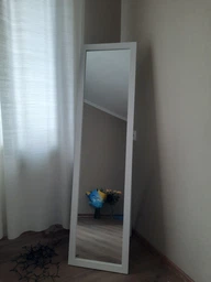 Зеркало напольное Фацет Insingl XS Белое 150*39 см. ISXSW фото от покупателей 9