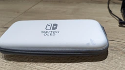 Супер комплект Кейс + soft touch чехол + стекло + 4 накладки для Nintendo Switch OLED Gray фото от покупателей 1