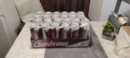 Упаковка пива Gambrinus світле фільтроване 4.3% 0.5 л x 24 шт. (8586001762656)