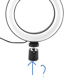 Кольцевая LED лампа USB 20cm для селфи RING LIGHT