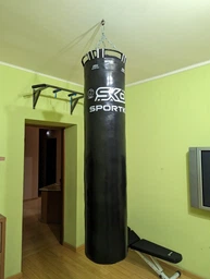 Мешок боксёрский Sportko PVC 150 см с кольцом Черный (SP-7018P05) фото от покупателей 5
