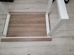 Письменный стол Ferrum-decor Драйв 750x1000x700 Белый металл ДСП Дуб Сонома 32 мм (DRA207) фото от покупателей 4