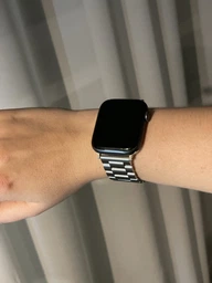 Металлический ремешок Fruct 3-Bead Metal Band для Apple Watch 42/44/45/46/49 mm Black фото от покупателей 10