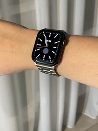 Металлический ремешок Fruct 3-Bead Metal Band для Apple Watch 42/44/45/46/49 mm Black фото от покупателей 6