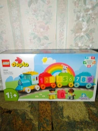 Конструктор LEGO Потяг із цифрами – вчимося рахувати (10954) фото від покупців 13