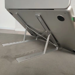Подставка для ноутбука Vention Laptop X-type Stand до 17'' Silver Aluminum Alloy (KDMI0) фото от покупателей 8