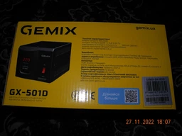 Стабілізатор напруги Gemix GX-501D фото від покупців 13