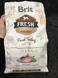 Сухий корм Brit Fresh Fresh Turkey with Pea Adult Fit & Slim 2.5 кг (1111153748) фото від покупців 1