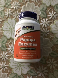 Травні ферменти папайї, Papaya Enzymes, Now Foods, 180 льодяників (NOW-02970)