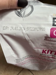 Сухой корм для котят Brit Care Cat GF Kitten Growth & Developmen с курицей и индейкой 2 кг фото от покупателей 13