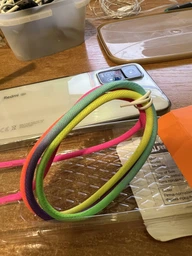 Кабель Real-El MFI PD USB Type C - Lightning Rainbow 1 м (EL123500054) фото від покупців 3