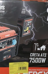 Генератор инверторный GENERGY Creta + ATS 7.2/7.5 кВт электрический пуск AVR (240017090) фото от покупателей 1