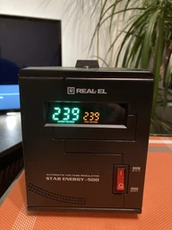 Стабілізатор REAL-EL Stab Energy-500 Black фото від покупців 8
