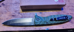 Карманный нож Ganzo G620g-1 Green-Black фото от покупателей 12