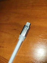 Кабель ColorWay USB – Lightning 0.25 м White (CW-CBUM-LM25W) фото от покупателей 6