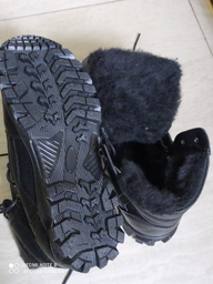 Берці чоловічі ЗИМОВІ М098 Флотар чорний. Тактичні трекінгові черевики чоловічі. Розмір 45 фото від покупців 3