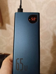 УМБ Baseus Adaman Metal Digital Display 20000mAh 65W, Black (PPIMDA-D01) фото від покупців 2