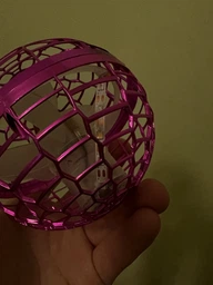 Летающий шар спиннер AToys flying ball электрический, с RGB подсветкой-95 мм