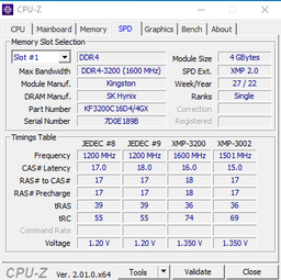 Оперативная память HyperX DDR4-3200 8192MB PC4-25600 (Kit of 2x4096) Fury Black (HX432C16FB3K2/8) фото от покупателей 1