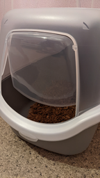Туалет для кошек Stefanplast Cathy Easy Clean 56 х 40 х 40 см Голубовато-стальной (8003507986497)