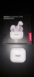 Бездротові навушники Lenovo LP40 Plus з кейсом / Навушники з мікрофоном Bluetooth для iPhone та Андроїд White фото від покупців 5