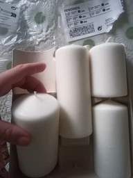 Набір свічок FENOMEN IKEA 803.779.37 білий