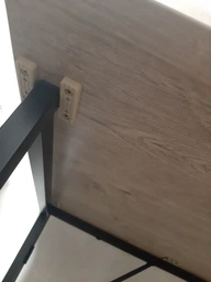Стіл розкладний Моріс Ferrum-decor 750x1000x600 Чорний метал ДСП Кашемір 16 мм (MORI1013) фото від покупців 3