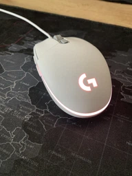Ігрова миша Logitech G102 Lightsync, дротова, 8000 DPI, RGB-підсвічування, 6 кнопок, Lilac фото от покупателей 2