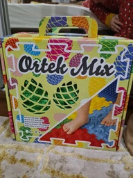 Коврик массажный для ног Пазлы 6 Ortek ( Ортек ) Ортопедический Лесной Микс 6 элементов